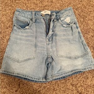 BKE Light Wash Jean Shorts